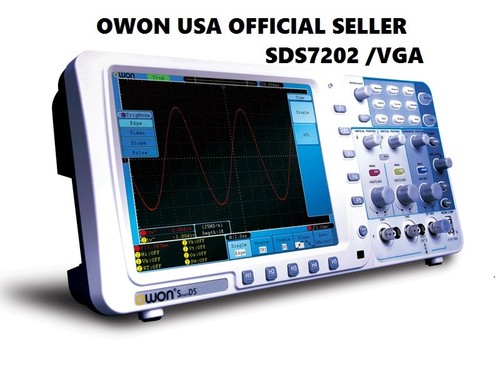 Owon sds7202v 200mhz 1gs - 200mhz, 1gs/s
