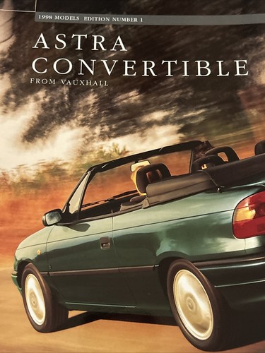 The vauxhall astra - astra, convertible