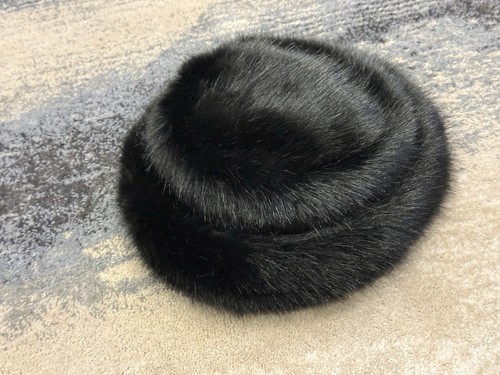 Emma brewin faux fur hat - hat, black