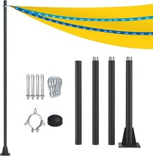 10ft Sun Shade Sail Poles -