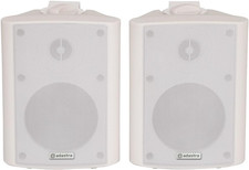 Stereo Speakers, White