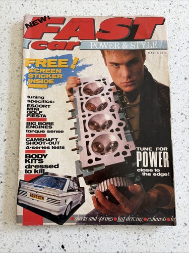 Fast car magazine may 1987 - car,