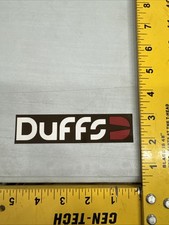 Duffs Shoes BMX Stickers Decals 1990's Mid School Racing Bike Bicycle Vintage