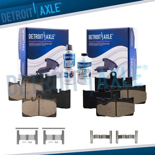 Front and rear ceramic - and, brake