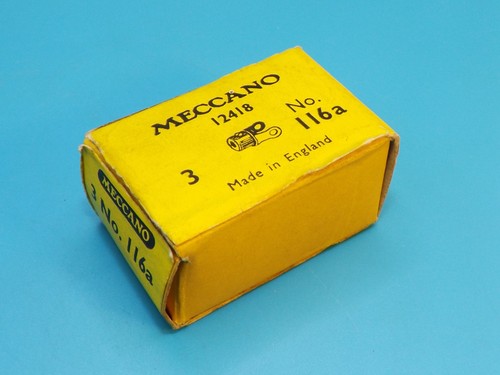 Meccano yellow trade box - , of