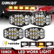 4PCS 10" Jumbo Oval LED Spot