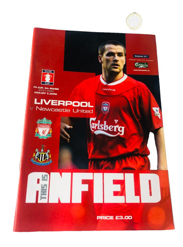 Football programme liverpool - programme,