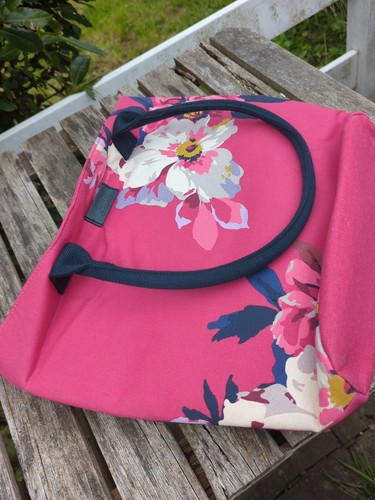 Joules canvas floral lined bag - joules,
