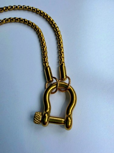 Gold plated chunky hardware - gold,