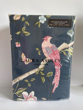 Laura Ashley Summer Palace Midnight Eyelet Curtains 88" x 90" - 223 x 229cm BNIP