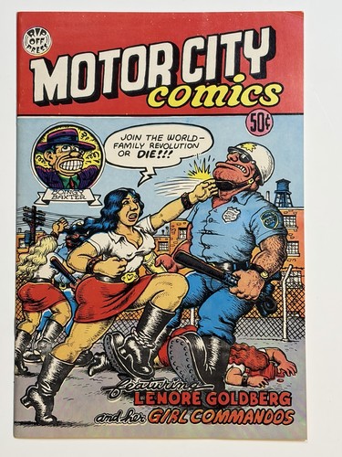 Crumb motor city comics 1 - city,