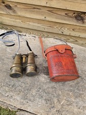 Antique Maritime Brass 6" Binocular Monocular Vintage Marine Spyglass Scope Gift