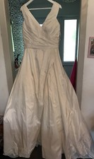 Ellis bridal wedding dress delilah size 16 Ivory