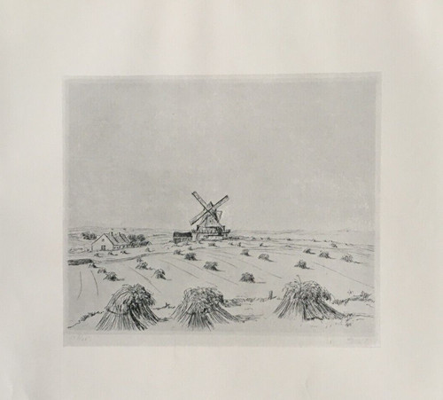 Windmill and cornfield v - c,