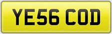 FRESH FISH VAN NUMBER PLATE