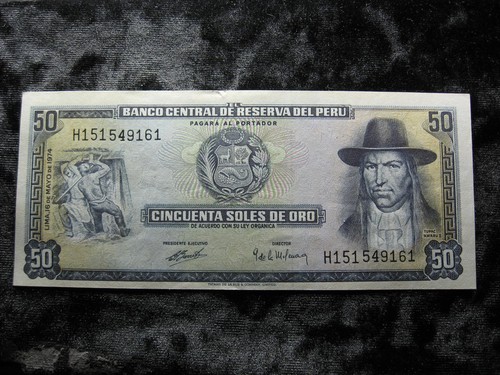 Old world currency - world, peru