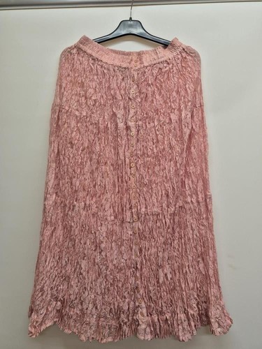 Crinkled maxi skirt - skirt, (her