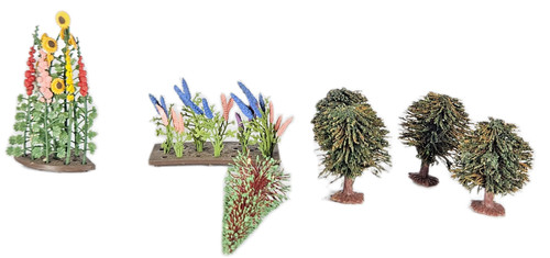 Job lot mixed floral garden - job, of