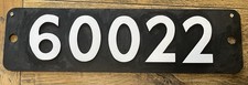 Replica Smokebox Door Number