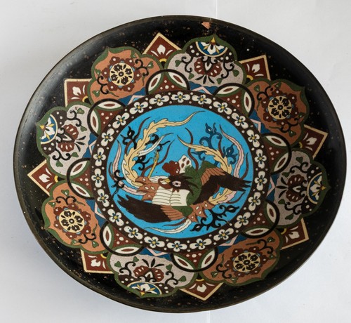 Antique large japanese charger