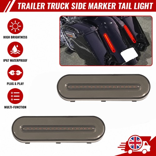 Universal rear smoked led - universal,