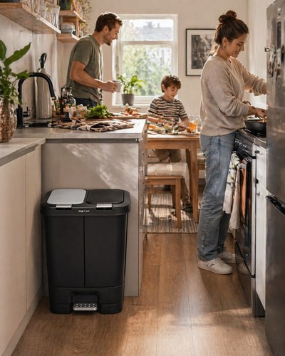 Step sort 40l black dual - black,