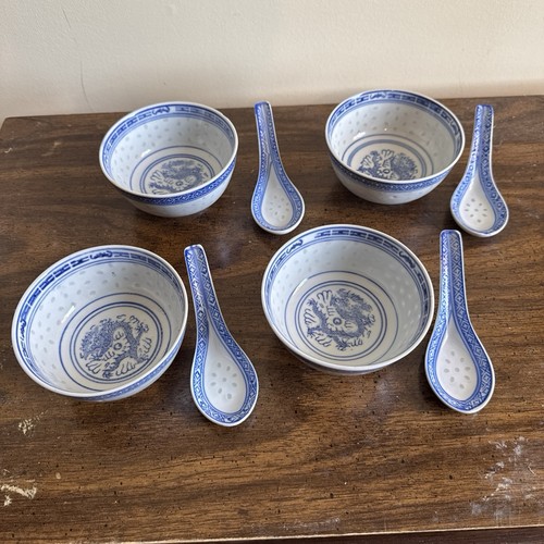 Set chinese porcelain soup - porcelain,