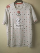 Canterbury England Rugby 7s Supporter Shirt 2014 2015 XL Rugby Sevens
