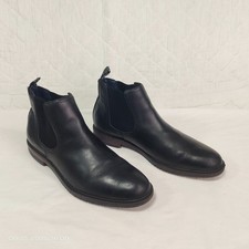 AM Shoes Company Mens Comfort Foam Pull-on Round Toe Chelsea Boot Size 45