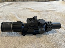 BURRIS RT6 Combo , QD /lever Release Mount Nikon spur Red Dot