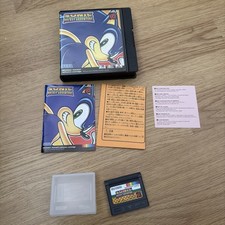 NEOGEO POCKET Sonic The Hedgehog Pocket Adventure With Case & Manual 