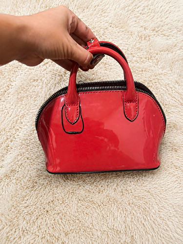 Zara small coral handbag - , party