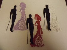 3 Sets of Die cuts Gentleman