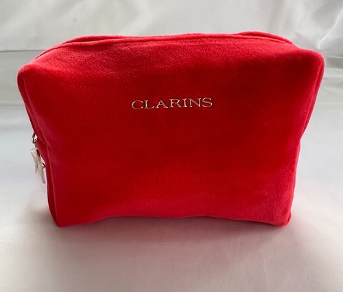 Clarins makeup cosmetics bag - makeup,