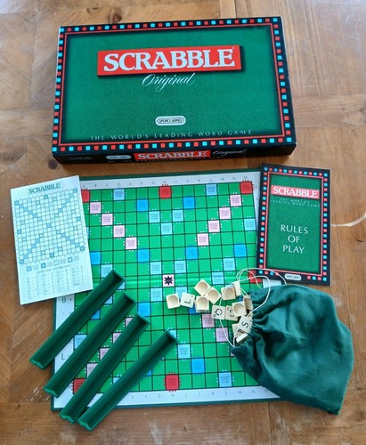 Scrabble vintage spear 1988 - scrabble,