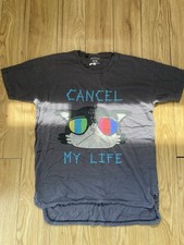 Drop Dead Clothing Women's Medium  Grey T-Shirt 