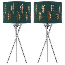 Set of 2 Modern Tripod Table