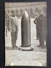 Massive WW1 Artillery Shell Vintage WW1 Postcard P2