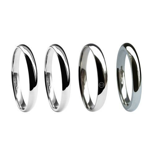 2mm 950 platinum court comfort - 950,