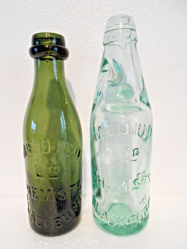 Antique bottles from medico - 2,