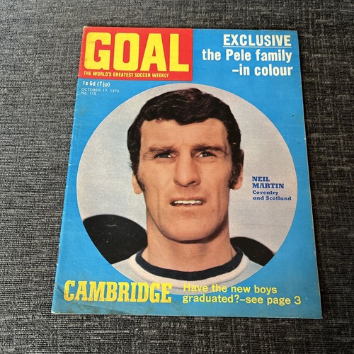 Goal magazine oct - oct, 1970