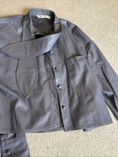 Zara Faux Leather Shirt /