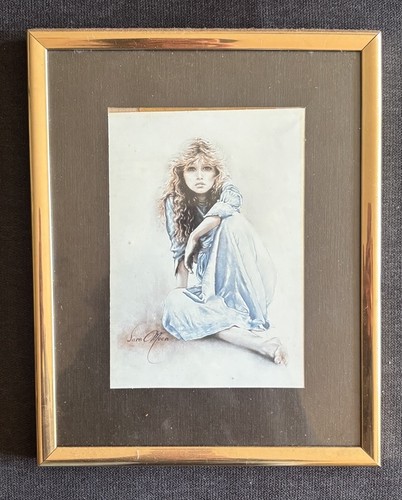 Hippy girl vintage artwork - vintage,