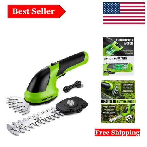 Cordless electric grass - 2-in-1,