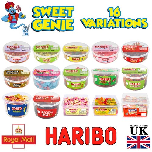 Haribo tubs various sweets - tubs,