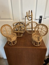 3 Vintage 60’s Bamboo Plant