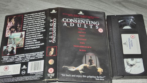 Consenting adults vhs video - vhs,
