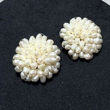 VINTAGE Seed Pearl Dome