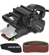 GALAX PRO 1010W Belt Sander 120-380 RPM Variable Speed Settings Dust Bag