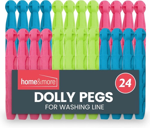 Strong dolly pegs durable - 24,
